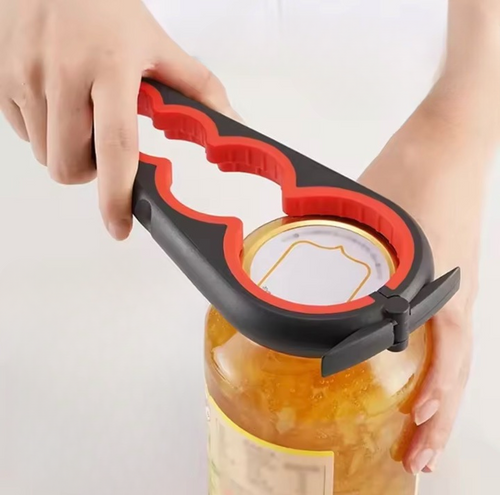Multifunktionell Locköppnare – Ergonomisk och Halkfri Design (Passar 4 Storlekar)