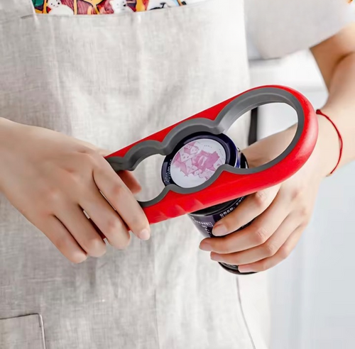 Multifunktionell Locköppnare – Ergonomisk och Halkfri Design (Passar 4 Storlekar)
